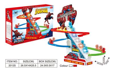 蜘蛛侠 电动灯光音乐轨道 - OBL10023377