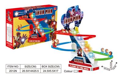 钢铁侠 电动灯光音乐轨道 - OBL10023380