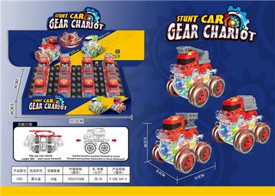 12 INERTIA GEAR STUNT FIRE ENGINES - OBL10024200
