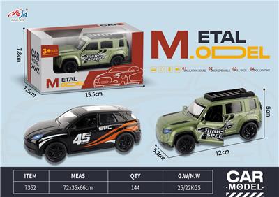 2 MODELS OF TWO-WAY ALLOY OFF-ROAD VEHICLES - OBL10024250