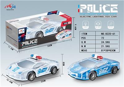 电动万向梦幻彩灯警车 - OBL10024312