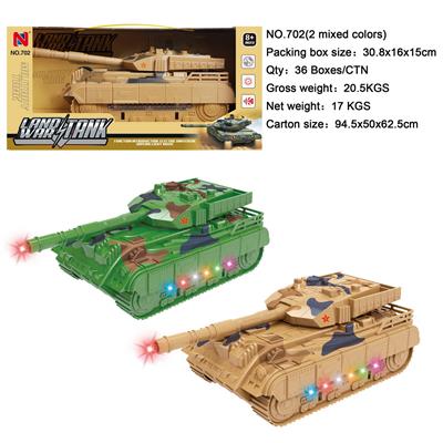 多功能电动万向军事坦克  炮台循环摇摆 炮筒手动摇摆 灯光  音乐 - OBL10026641