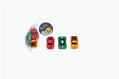 网袋三只装喷水交通系列海陆空（3号车.15号车、55号车）（快艇、气垫船、方顶船)(直升机、客机、火车）三款混装 - OBL10028873