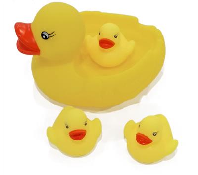子母鸭子4只装
（大黄鸭，3只小黄鸭） - OBL10028888