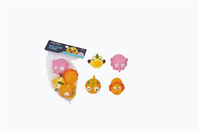 卡头网袋4只装（k小鸟，k大象，k橙色鱼，k狮子） - OBL10028890