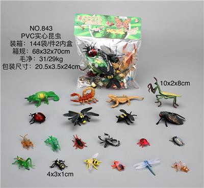 PVC实心昆虫动物 - OBL10029304