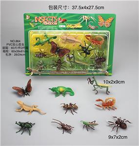 PVC实心昆虫动物 - OBL10029325