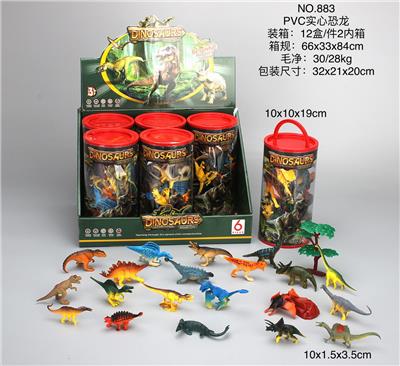 PVC实心恐龙动物 - OBL10029344