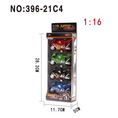 4色喷漆回力摩托车 - OBL10029514