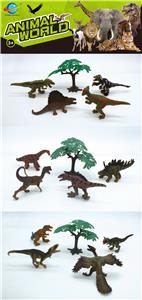 实心恐龙场景套装（3款混） - OBL10030590