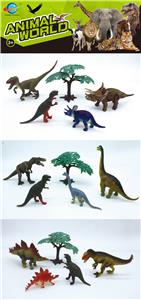 7寸恐龙场景套装（3款混） - OBL10030591