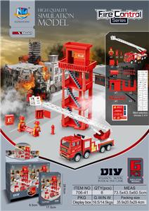 Sets / fire rescue set of / ambulance - OBL10030847