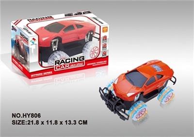 电动万向车（大黄蜂）带灯光音乐（红、黄二色混装） - OBL10034434