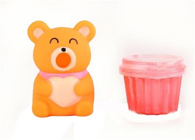 卡通沙皮呕吐君-爱心熊 - OBL10034766