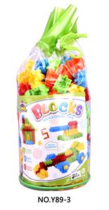 12CM束绳袋积木150PCS - OBL10035033