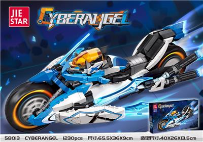 理之律者摩托车  1230PCS - OBL10037400