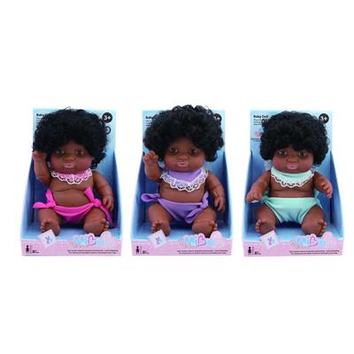 8寸黑娃搪胶(三款混装） - OBL10040220