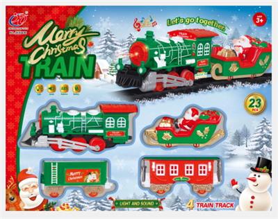 电动灯光圣诞轨道火车 - OBL10042153