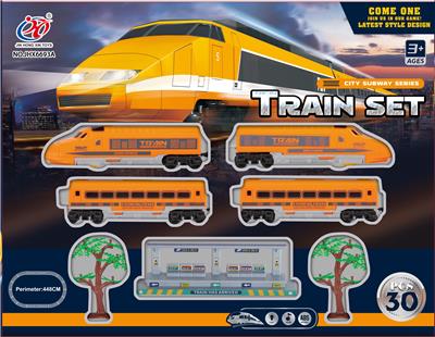 电动灯光音乐列车（橙色） - OBL10042622