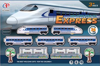 电动灯光音乐列车（白色） - OBL10042623