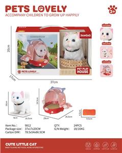 电动毛绒宠物小猫 - OBL10042680