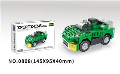 绿色跑车 58pcs - OBL10044187