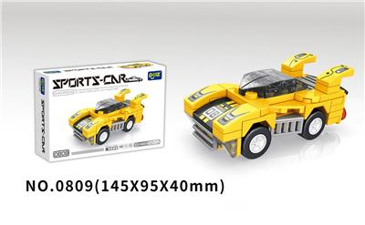 黄色跑车 62pcs - OBL10044188