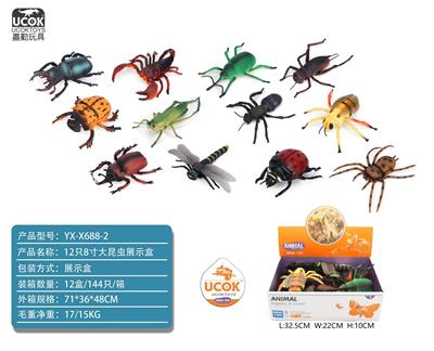 12只8寸大昆虫展示盒 - OBL10045859