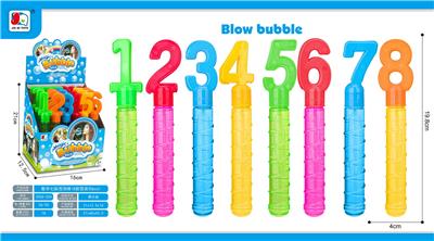 数字七彩泡泡棒 
8款混装(30PCS) - OBL10046139