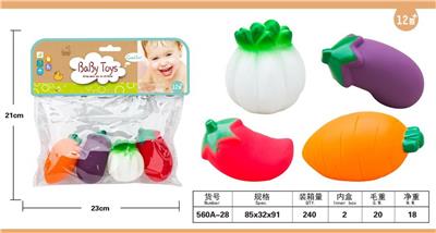 搪胶玩具蔬菜 - OBL10050871