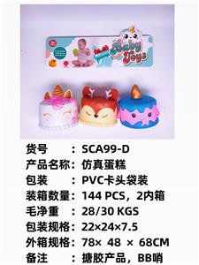 新款仿真蛋糕，戏水，BB哨，发声，搪胶软胶产品
 - OBL10051332
