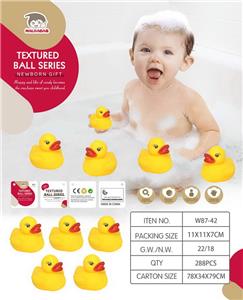 6.0搪胶鸭5只装 - OBL10054144