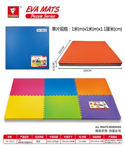 1米树叶纹大地垫6pcs - OBL10056538