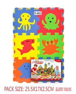 EVA海洋动物拼图18pcs - OBL10056559