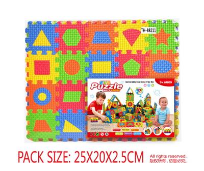 EVA数学几何图形拼图60pcs - OBL10056572
