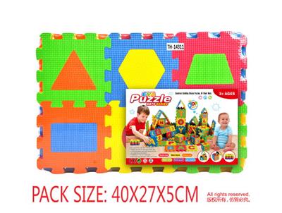 EVA数学几何图形拼图36pcs - OBL10056584