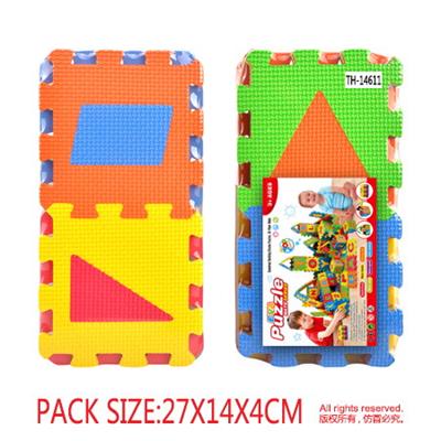 EVA数学几何图形拼图10pcs - OBL10056589