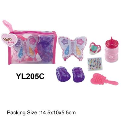 蝴蝶化妆盒，钻石贴，鞋子，梳子，奶瓶，奶嘴 - OBL10057321