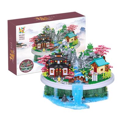 桃花源（可装灯光，自行购买)  7626PCS - OBL10059862