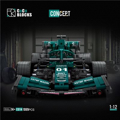 1:12赛车系列-F1（绿色静态版） - OBL10060136