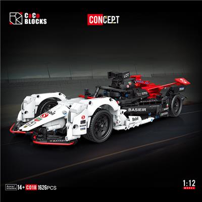 1:12赛车系列-F1（白黑红静态版） - OBL10060139