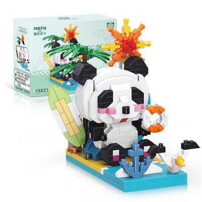 微颗粒积木-戏水熊猫
手机支架（444PCS） - OBL10061210