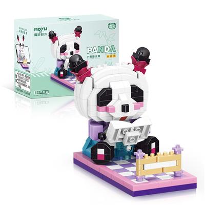 微颗粒积木-抱书熊猫
手机支架（326PCS） - OBL10061226