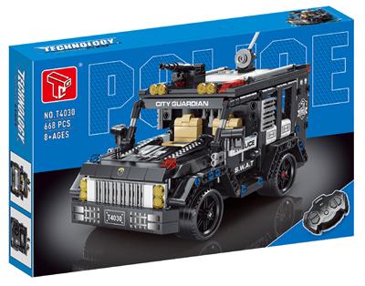 遥控特警车（668+PCS）（不包电） - OBL10063088