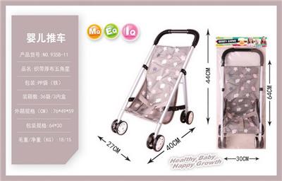 卡头袋圆点婴儿推车(铁) - OBL10068376