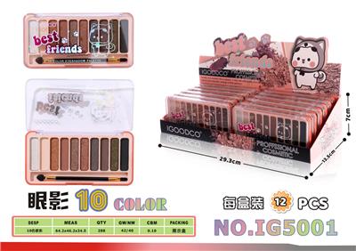 10色彩妆眼影盘 - OBL10068968