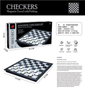 折叠磁性64格国际跳棋 - OBL10074665