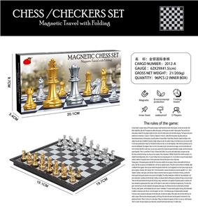 折叠磁性金银国际象棋 - OBL10074668