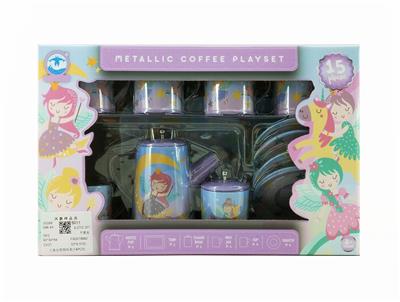 人鱼女孩咖啡具(14PCS) - OBL10075828