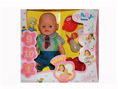 眨眼、流泪、尖叫、喝水、喝牛奶、大小便娃娃 - OBL10077587